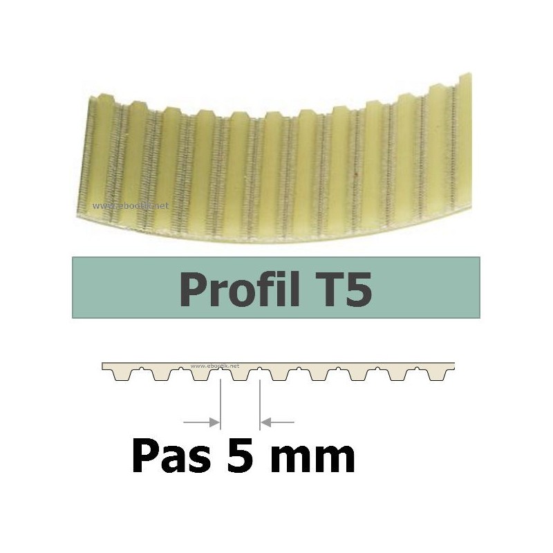 COURROIE CRANTEE 640T5/16 mm