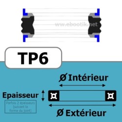 101.60x82.55x34.92x9.52 TP6 NBR