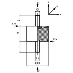 PLOT MALE/MALE 20x15 M6