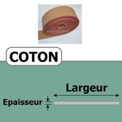 COURROIE COTON 50 mm x 3 Plis